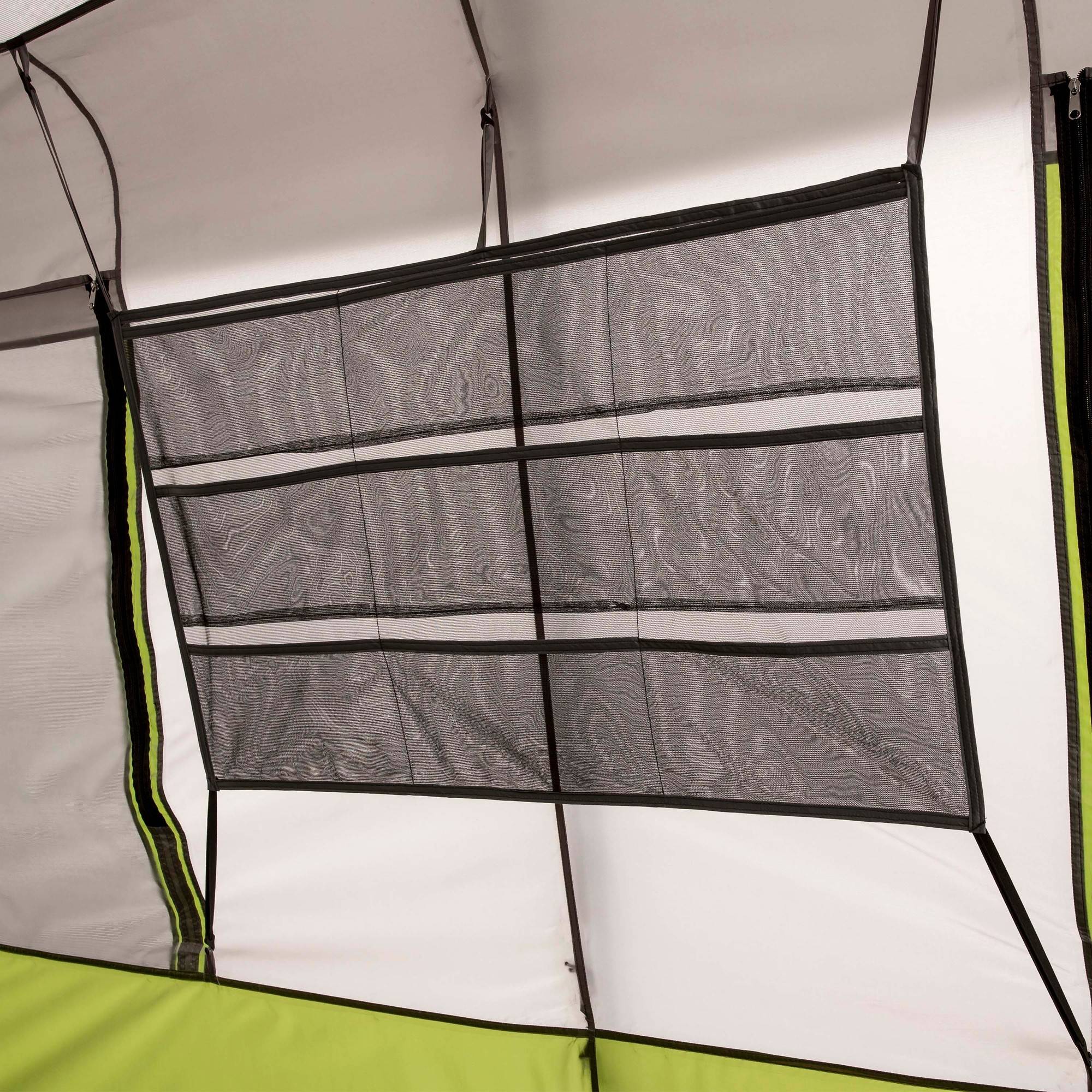 Carpa tipo cabaña instantánea Ozark Trail para 9 personas con habitación con mosquitero, 2 habitaciones, 14 pies x 13.5 pies, 40.8 lb 5