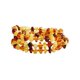 thumbnail image 1 of Collar de ámbar báltico natural para adultos mujeres o hombres/forma barroca cuentas de ámbar pulido ámbar certificado, 1 of 5