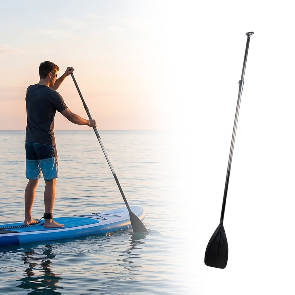 Miiottaa Telescopic Kayaks Paddle With Ergonomic Grip Detachable Extendable Paddle