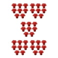 thumbnail image 2 of ZheElen Decorative And Easy-to-install Flower Pulls Knobs For Unique Touch Wide Range red 5Set, 2 of 6