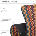 thumbnail image 4 of Yayeee Faucet Mat for Kitchen Sink 14.7" Diatomite Long Splash Guard Pad, Brown Geometric, 4 of 7