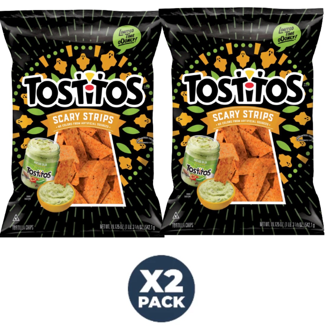 Tostitos Scary Strips Tortilla Chips (19.125 oz.) PACK OF 2