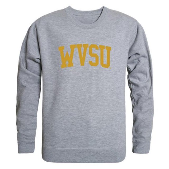 W Republic 543-404-HGY-04 NCAA West Virginia State Yellow Jackets T-Shirt Col Rond Jour de Match, Gris Chiné - Extra Large