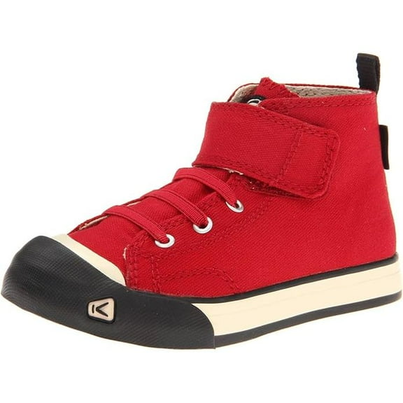 KEEN Kid Infant/Baby Coronado High Top Canvas Ankle Strap Sneaker Shoes