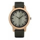 thumbnail image 3 of Reloj De Madera De Bambu Verde O Cafe Marca Bobo Bird Unisex Bisel Madera Natural Fondo Verde Claro, 3 of 6