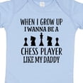 thumbnail image 4 of Inktastic Future Chess Player Like Daddy Boys or Girls Baby Bodysuit, 4 of 5