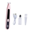 thumbnail image 2 of Milaget Dog Paw Hair Trimmer Low Noise Portable for Eyes Ears Face Rump Rechargeable Pink, 2 of 8