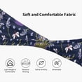 thumbnail image 4 of Yiaed Lavender Flowers Print Sports Headbands,Moisture Wicking Workout Headband, Sweatband Headbands for Running,Cycling for Women and Men, 4 of 8