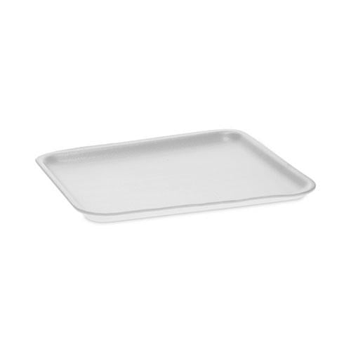 Supermarket Tray 8S, 10 x 8 x 0.65, White, 500/Carton
