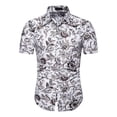 thumbnail image 1 of Camisa Hawaiana Moda Casual Estilo Slim Fit Para Hombre, 1 of 4
