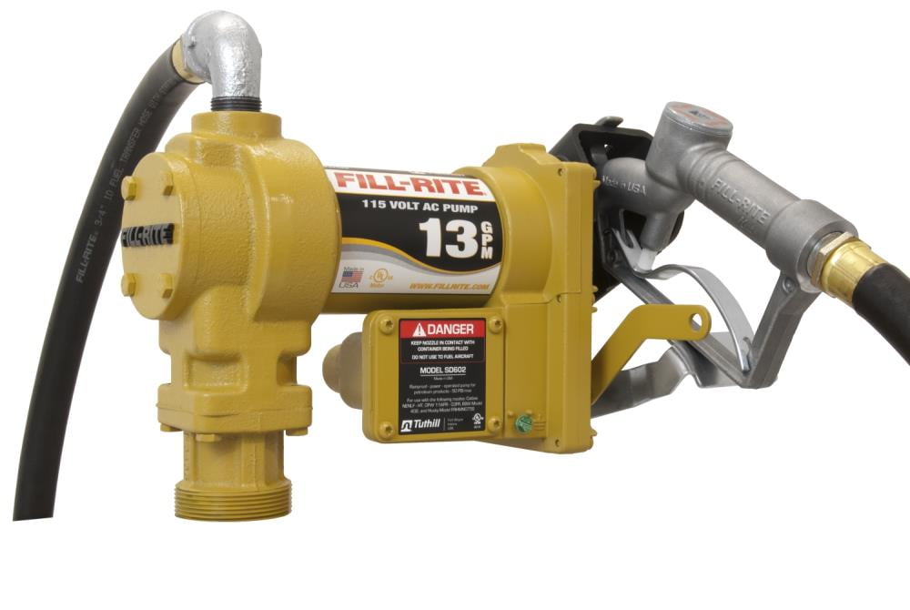 fill rite pump not working