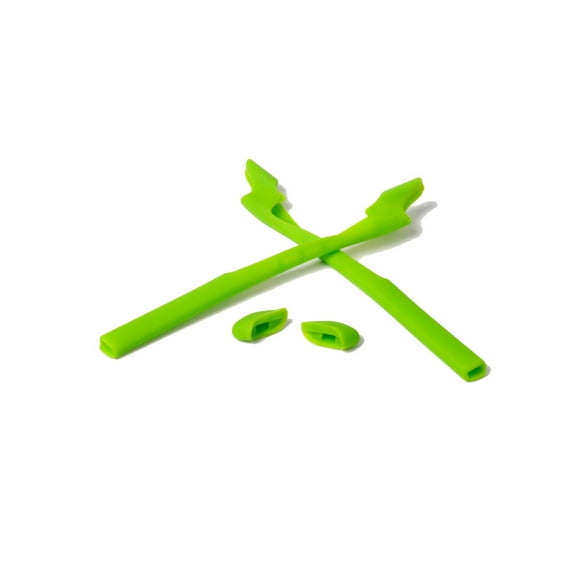 Walleva Green Rubber Kit For Oakley Half Jacket 2.0 XL / Half Jacket 2.0 Sunglasses