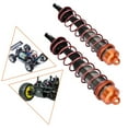 thumbnail image 4 of 2 Pcs Amortisseur en Métal pour Pièces de Rechange de Voiture RC 1/8 (120mm), 4 of 5