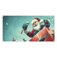 thumbnail image 2 of Riforla Holiday Cheer Garage Festive Christmas Banner with Bright Colors Festive Design Perfect for Auto Enthusiasts Home Garages Easy Hanging Durable Material Flags Banners Accessories F, 2 of 5