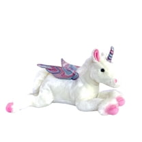 Auswella Plush White 19 Inch Unicorn Plush Stuffed Animal