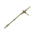 thumbnail image 3 of Dualoai Brass Spear Crafts Decor Small 11.7 cm Long Pendant Tabletop Decoration for Home, 3 of 9