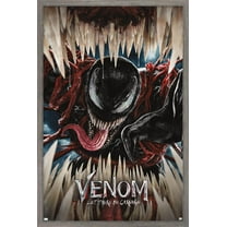 Marvel Venom: Let There be Carnage - Teeth One Sheet Wall Poster, 22.375" x 34" Framed
