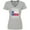 AC-Heather Grey, variant on Inktastic Established December 29, 1845 Texas Flag Women's V-Neck T-Shirt
