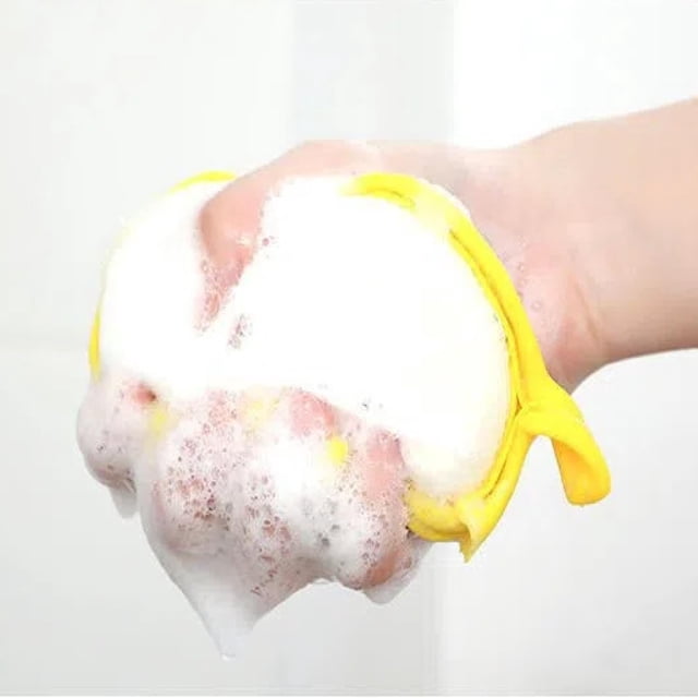 Trapo de esponja de doble cara, mejorado y engrosado, lavavajillas de doble cara, esponja para platos de cocina, fregador de ollas, trapo de limpieza del hogar, paño para lavar platos, sin a