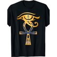 thumbnail image 1 of Men'S Egyptian Symbol Pattern T Shirt 100% Cotton, 1 of 5