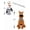 Multicolor, variant on 12-inches Warner Bros Scooby Dooâ„¢ Classic Cuteezeâ„¢ & 2-inches Fetch the Dalmatian Dog Mini Boos Clip Bundle of 2 Characters