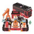 thumbnail image 1 of Autobús coche juguete Ndcxsfigh bebé rompecabezas educativo rojo, 1 of 9
