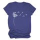 thumbnail image 2 of Guardurnaity Camiseta Estampado Cuello Camiseta Mujer Suelta Verano Top, Púrpura, S Prendas para la parte del cuerpo Azul METRO Guardurnaity AP002011-12, 2 of 4
