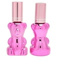 thumbnail image 4 of Oubit Flacon de Parfum en Forme d'Ours, 2 Pcs Flacon de Parfum Vide Rechargeable en Verre Transparent Design de Classe Mondiale, 4 of 9