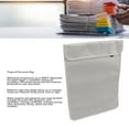 thumbnail image 4 of Fireproof Money Bag, Durable Waterproof Fireproof Document Storage Pouch 2000F with 2 Pockets for Valuables, 4 of 7