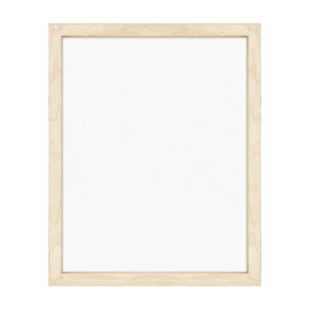 MCS Canvas Float Frames 16x20 Frame, Black Frame for Finished Canvases, Vertical & Horizontal Wall Hanging Large Frame with Adhesive for Canvas Paintings (1-Pack)