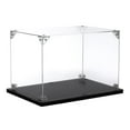 thumbnail image 1 of Caja de exhibición de acrílico Uxcell de 10x6x6 pulgadas, cubo ensamblado, a prueba de polvo, transparente, 1 of 7