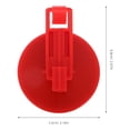 thumbnail image 2 of Raindrops 2 Pcs Crochets Rouges pour Outils Suspendus et Tampons de Polissage dans Garage Ou Atelier, 2 of 7