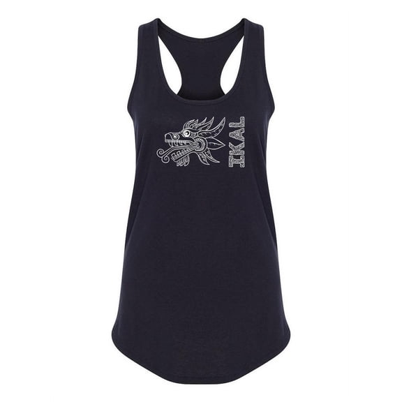 Snake Head With Ikal Text Tank Women -Ikal Designs, Female x-Large