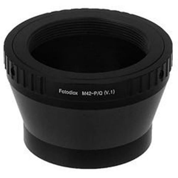 Fotodiox M42-PQ-V1 Lens Mount Adapter - M42 Type 1 Screw Mount SLR Lens To Pentax Q Mount Mirrorless Camera Body