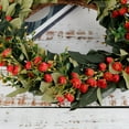 thumbnail image 4 of Artificial Flower Wreath  Fake Plant Garland Spring Home Door Party Decoration, 4 of 6