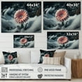 thumbnail image 4 of Designart A Blooming Pink Gerbera Flower In Winter IV Canvas Wall Art, 4 of 5