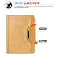 thumbnail image 2 of Dteck for iPad Air 11 Inch (M2) Case 2024, Front Pocket PU Leather Folio Cover with Auto Sleep/Wake for iPad Air 11 2024 / iPad Pro 11 Inch (2022/2021/2020/2018),Gold, 2 of 6