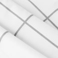 thumbnail image 4 of Loft Collection Modern Window Pane Soft Microfiber Sheet Set, 4 of 4