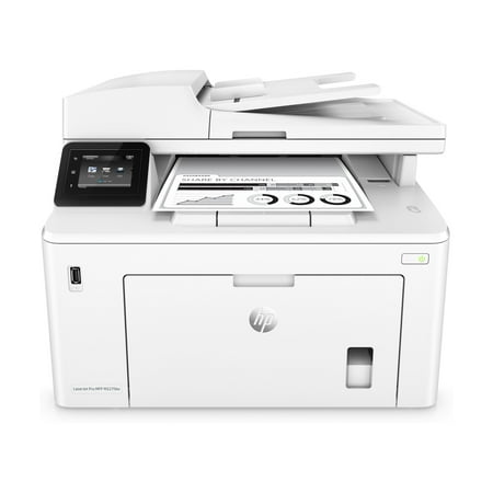 HP LaserJet Pro MFP M227fdw Laser Printer, Black And White Mobile Print, Copy,