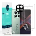 thumbnail image 1 of Protector de pantalla Ibywind para Xiaomi Poco X7 5G, 2 unidades, TPU, 1 of 8