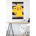 thumbnail image 3 of Pokemon - Pikachu Open Arms Wall Poster with Magnetic Frame, 22.375" x 34", 3 of 6