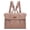 Large-Dark Pink, variant on Wrangler Backpack Purse for Women Vegan Leather Fashion Anti Theft Convertible Backpack with Adjustable Strap, Brown