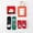 F, variant on Lumistal Ankle Socks for Women 4 Pairs Festive Patterned Comfortable Cotton Socks Unisex Fun Novelty Socks Crew Socks Gift Set Christmas Socks for Women One Size