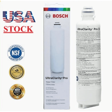 1 Pack Bosch UltraClarity Pro BORPLFTR55 REPLFLTR55, BORPLFTR50 RefrigeratorFilter
