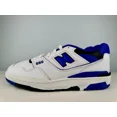 thumbnail image 1 of New Balance 550 White/Royal Blue/Black Leather Shoes Mens Size 8.5D (defect), 1 of 6