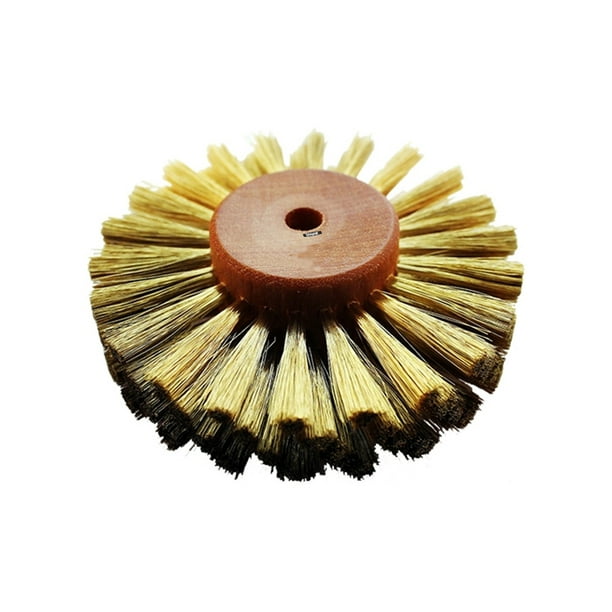 Brass Wire Wheel Straight 3" Jewelry Cleaning & Finishing Soft Surface Metals