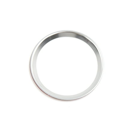 Diana Sterling Silver Ring - Unique Bargains60mm Silver Tone Steering Wheel Decorative Ring Circle for Benz E A Class GLK