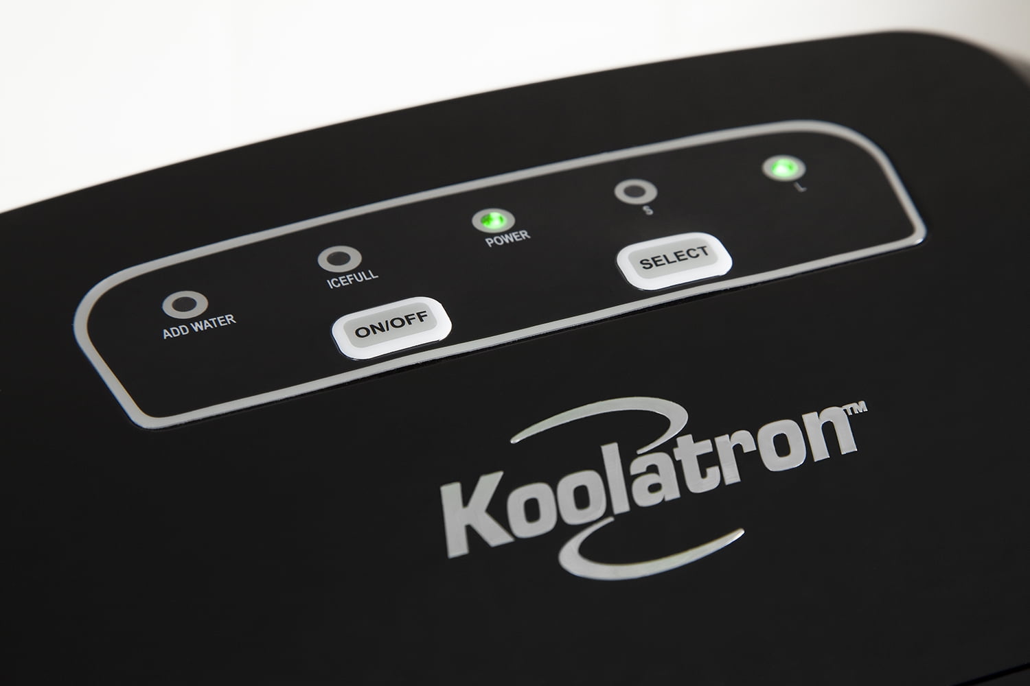 Koolatron 25lb Portable Countertop Ice Maker Black 26 lbs/24H Self-Cleaning
