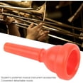 thumbnail image 2 of ZOUSSIQI Trombone Mouthpiece ABS Trombone Mouth Trombone Player Beginners Instruments Accessories MT‑22(red) CA919-45475, 2 of 9
