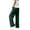Blackish Green, variant on Women's High Waisted Vertical Striped Wide Leg Pants, Business Casual Dress Pants for Women, Solid Color Relaxed Fit Work Slacks for Spring Summer Office Travel Blackish Green L